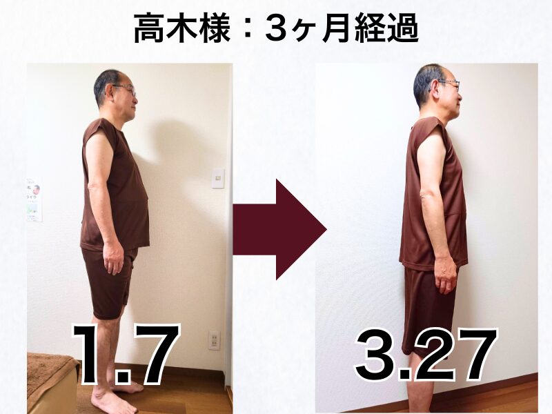 ダイエットモニター高木様3ヶ月の結果